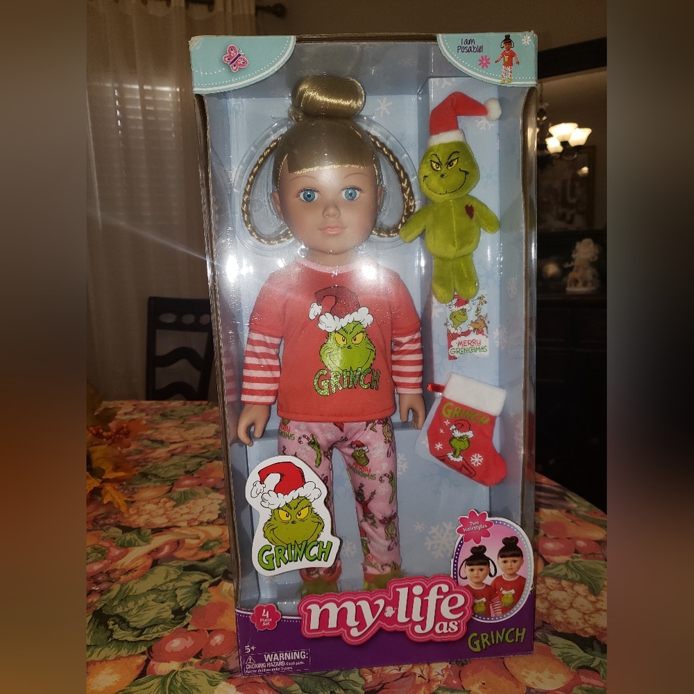 My life as grinch blonde doll